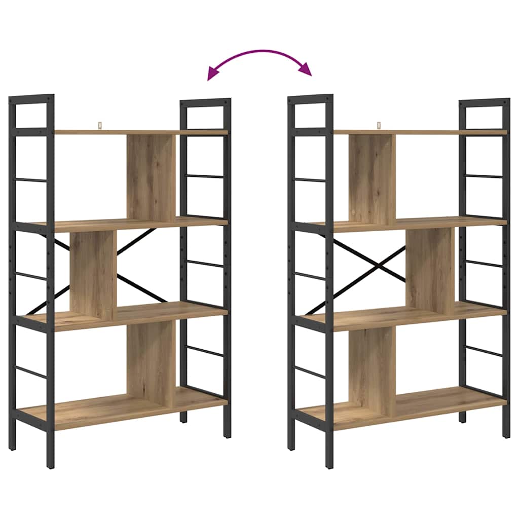 Hyllsystem Artisan Ek 75 x 30 x 123,5 cm Konstruerat trä