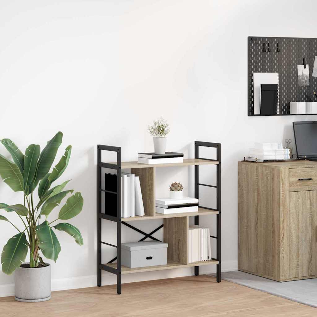 Hyllsystem Sonoma-ek 75 x 30 x 91 cm Konstruerat trä