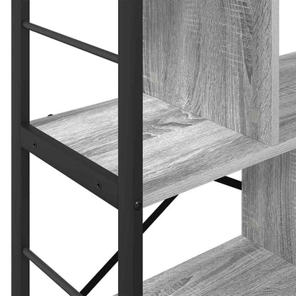 Hyllsystem Grå Sonoma 75 x 30 x 91 cm Konstruerat trä