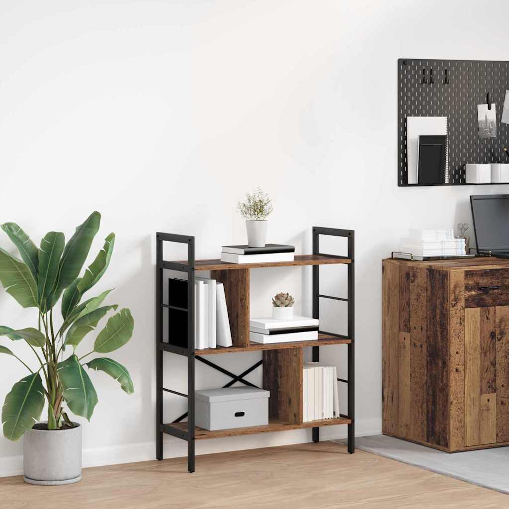 Hyllsystem Gammalt trä 75 x 30 x 91 cm Konstruerat trä