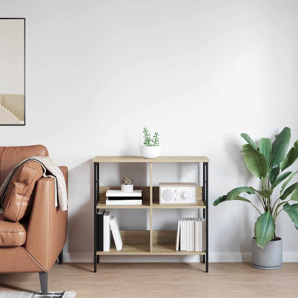 Hyllsystem Sonoma-ek 82 x 32 x 79 cm Konstruerat trä