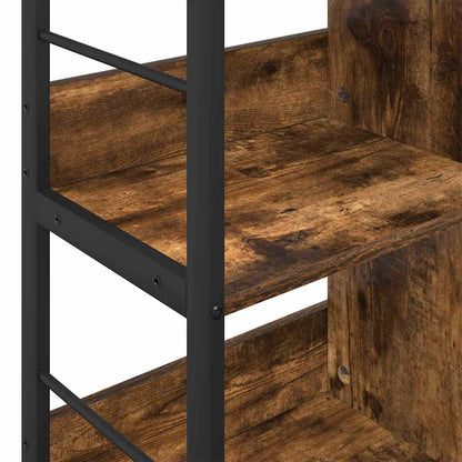 Hyllsystem Rökt ek 82 x 32 x 79 cm Konstruerat trä