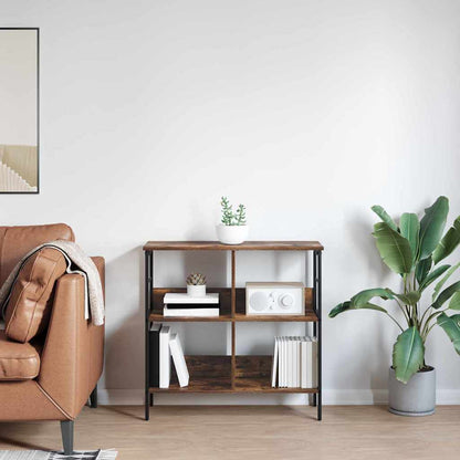 Hyllsystem Rökt ek 82 x 32 x 79 cm Konstruerat trä