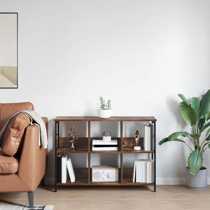 Hyllsystem Rökt ek 102 x 32 x 72,5 cm Konstruerat trä