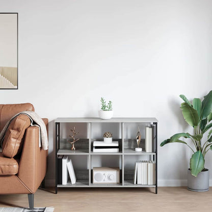 Hyllsystem Grå Sonoma 102 x 32 x 72,5 cm Konstruerat trä