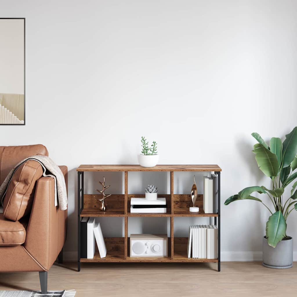 Hyllsystem Gammalt trä 102 x 32 x 72,5 cm Konstruerat trä