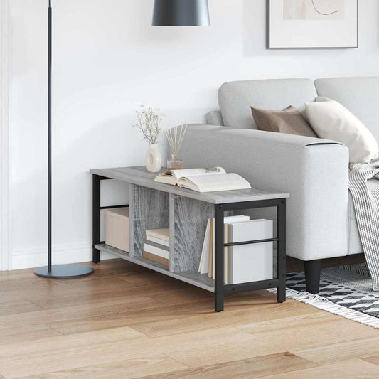 Hyllsystem Grå Sonoma 102 x 32 x 40,5 cm Konstruerat trä