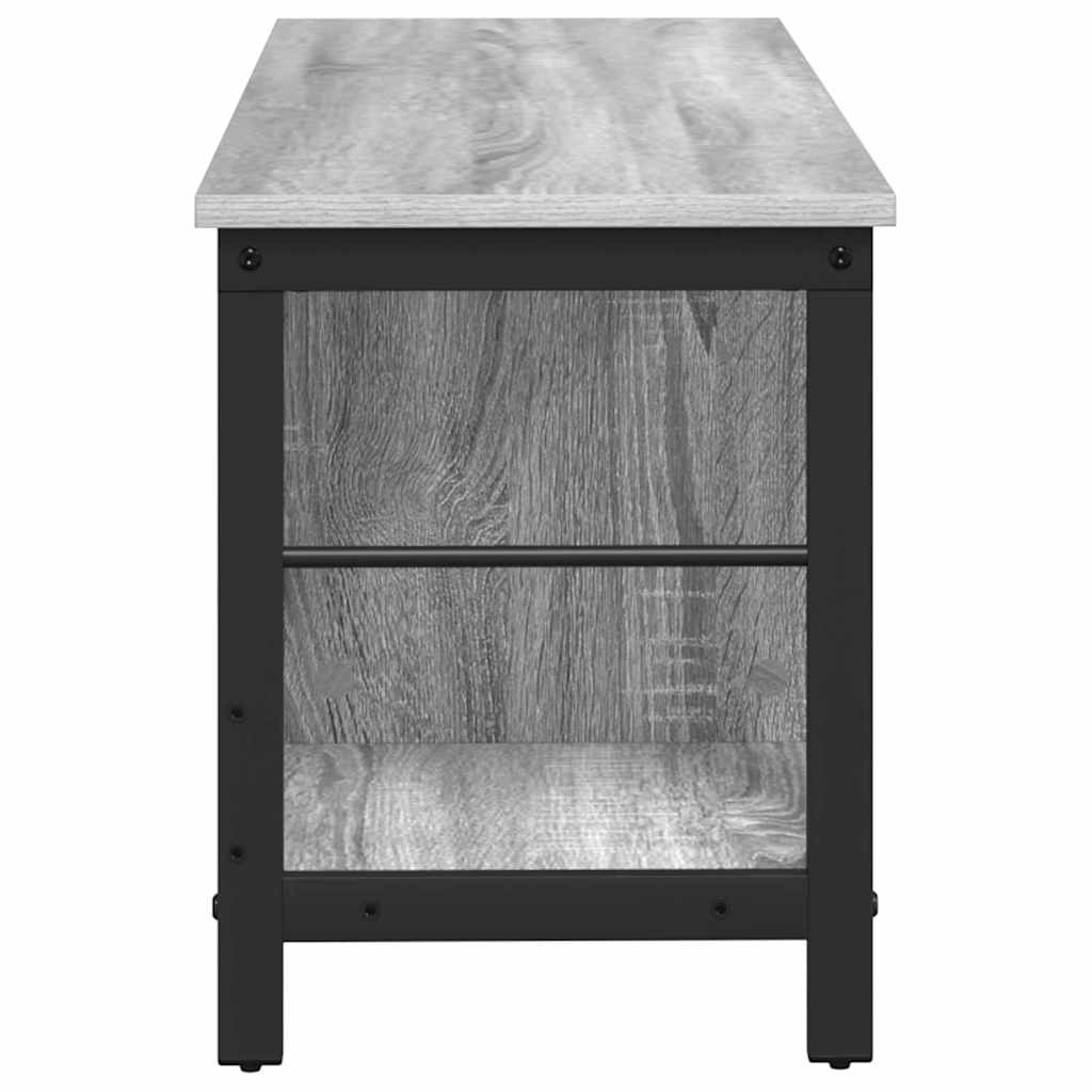 Hyllsystem Grå Sonoma 102 x 32 x 40,5 cm Konstruerat trä