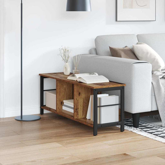 Hyllsystem Gammalt trä 102 x 32 x 40,5 cm Konstruerat trä