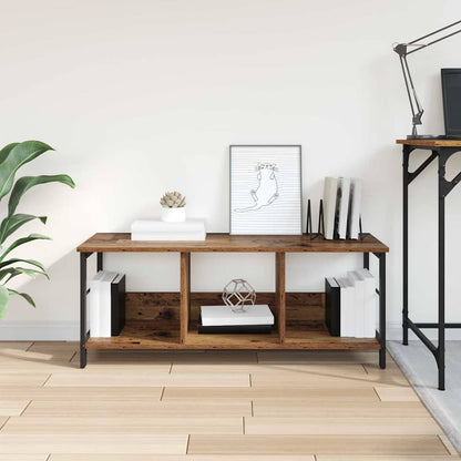 Hyllsystem Gammalt trä 102 x 32 x 40,5 cm Konstruerat trä