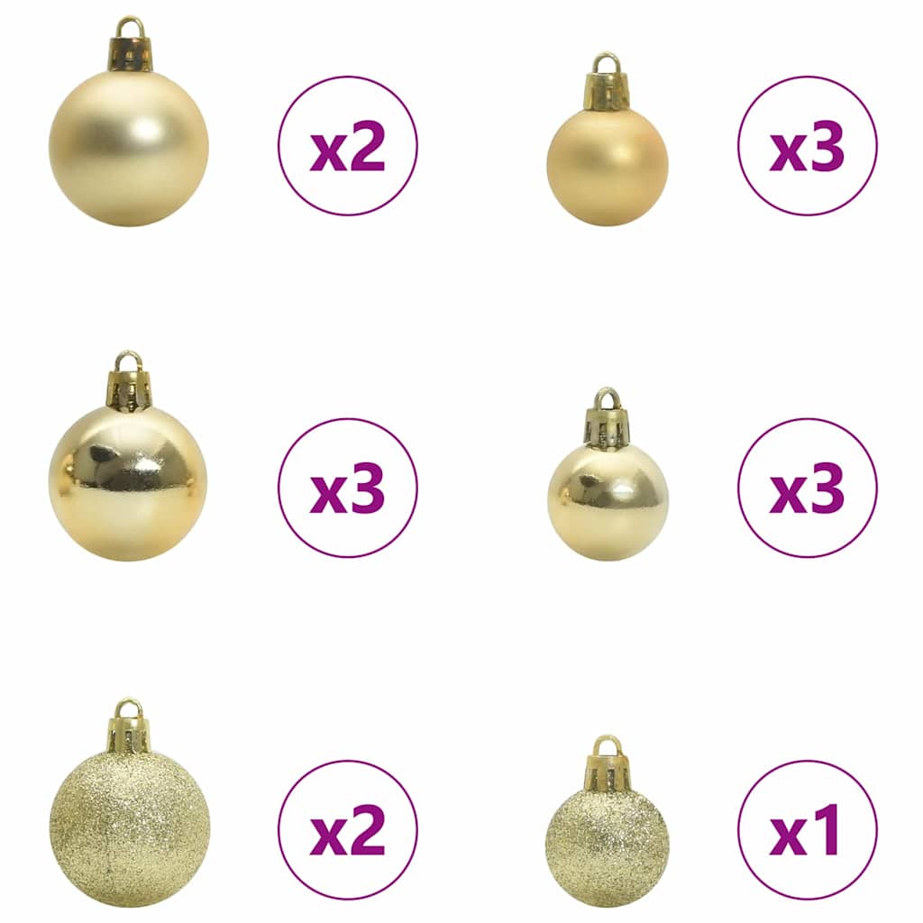 Plast Hingad Julgran med stativ Grön 120 cm PVC och metall