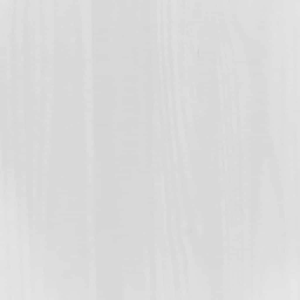 Sidobord med låda med lagring Vit 115 x 46 x 73 cm Massiv furu