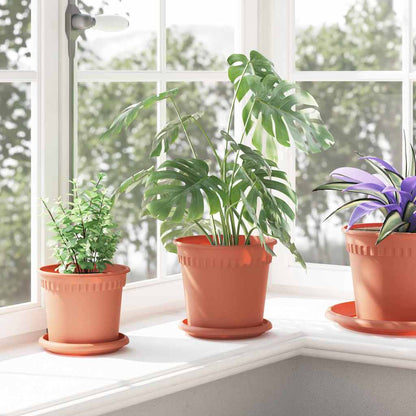 Rund Blomkruka 24 pcs Murgrön Ø 17 x 14 cm Plast
