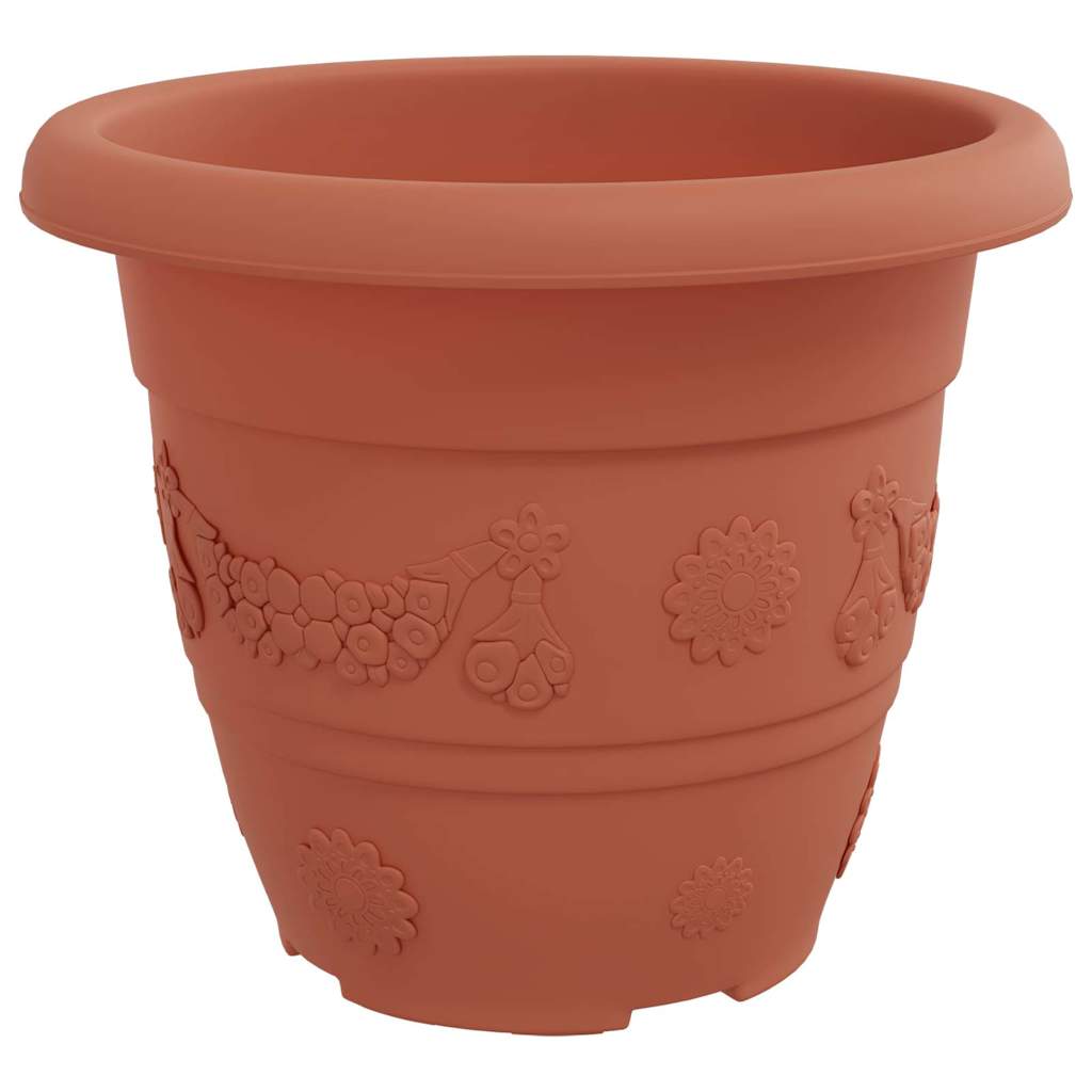 Rund Blomkruka 24 pcs Murgrön Ø 22 x 18 cm Plast