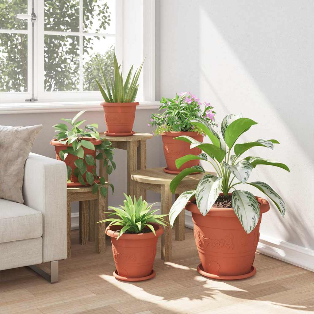 Rund Blomkruka 24 pcs Murgrön Ø 26 x 21.5 cm Plast