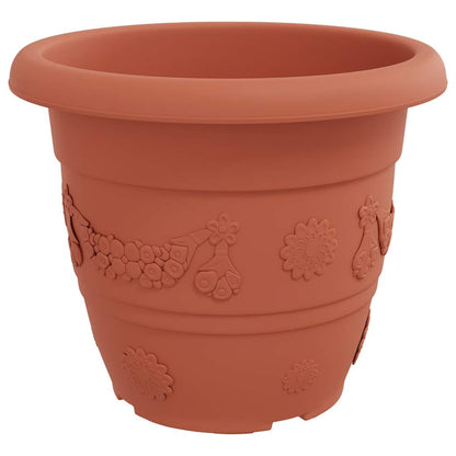 Rund Blomkruka 24 pcs Murgrön Ø 34 x 28 cm Plast