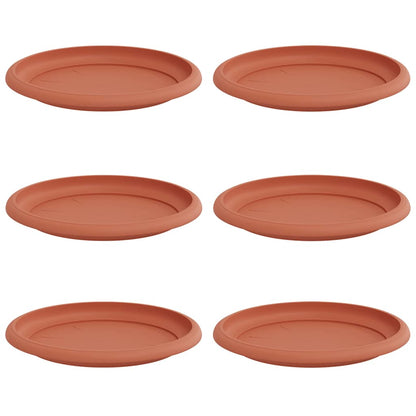 Rund Blomkruka 6 pcs Murgrön Ø 19 x 2 cm Plast