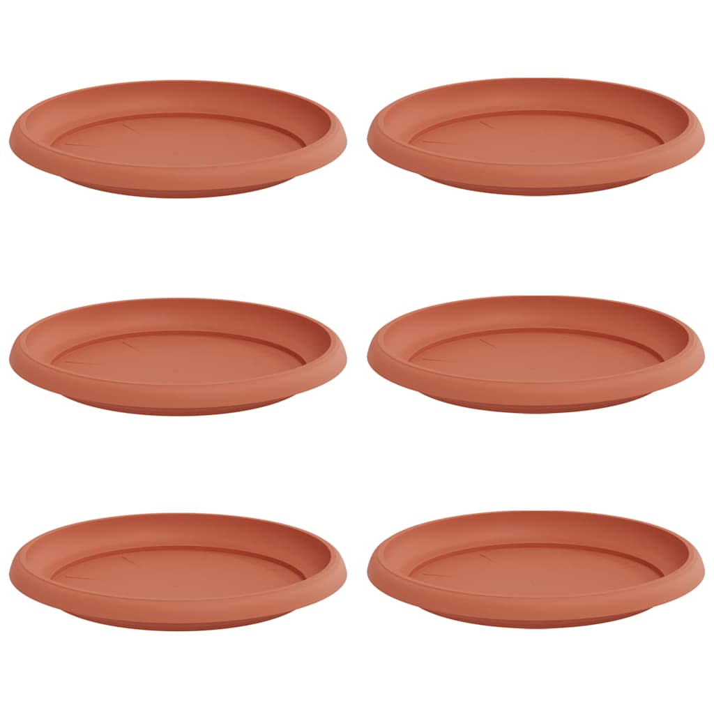 Rund Blomkruka 6 pcs Murgrön Ø 21,5 x 2,5 cm Plast