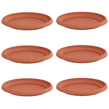 Rund Blomkruka 6 pcs Murgrön Ø 21,5 x 2,5 cm Plast