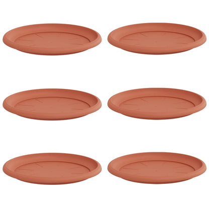 Rund Blomkruka 6 pcs Murgrön Ø 27 x 2,5 cm Plast