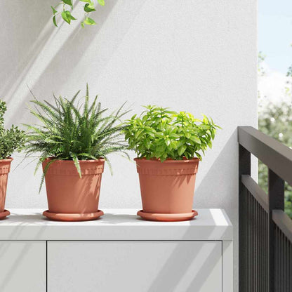 Rund Blomkruka 24 pcs Murgrön Ø 14 x 2 cm Plast