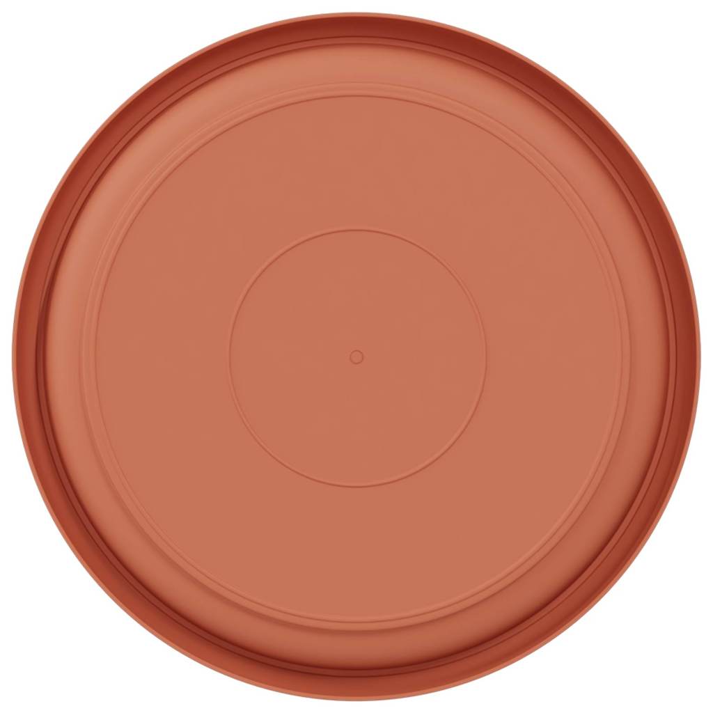 Rund Blomkruka 24 pcs Murgrön Ø 23,5 x 2,5 cm Plast