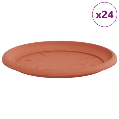 Rund Blomkruka 24 pcs Murgrön Ø 27 x 2,5 cm Plast