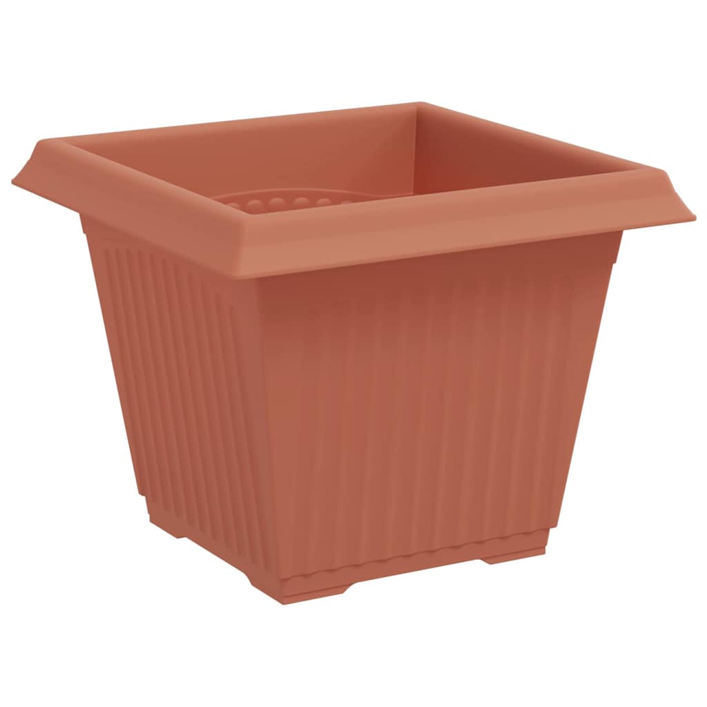 Kvadratisk Blomkruka 6 pcs Murgrön 33 x 33 x 26 cm Plast