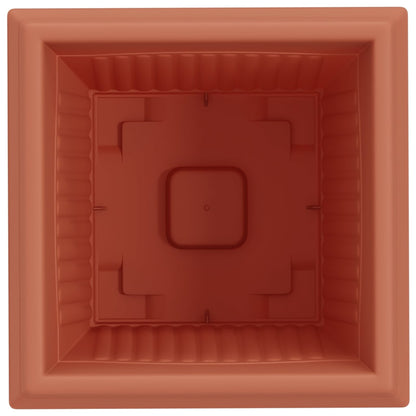 Kvadratisk Blomkruka 6 pcs Murgrön 38 x 38 x 30 cm Plast