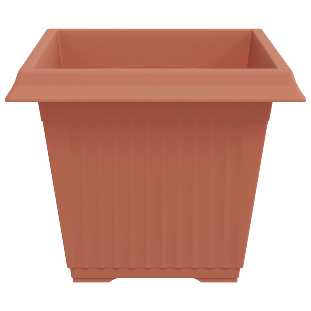 Kvadratisk Blomkruka 6 pcs Murgrön 43 x 43 x 33,5 cm Plast