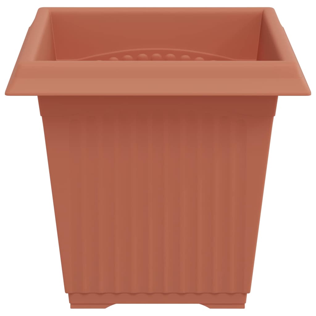 Kvadratisk Blomkruka 24 pcs Murgrön 16 x 16 x 14 cm Plast
