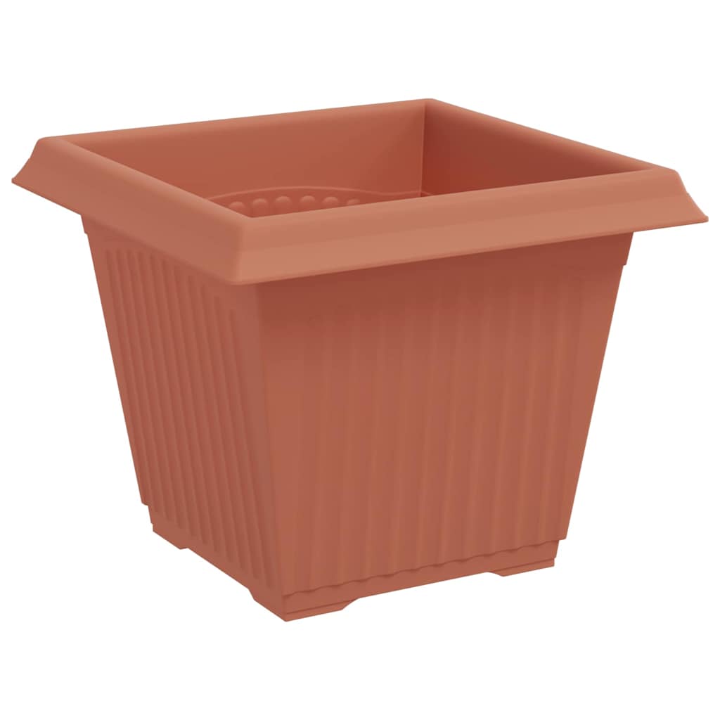 Kvadratisk Blomkruka 24 pcs Murgrön 20 x 20 x 16 cm Plast