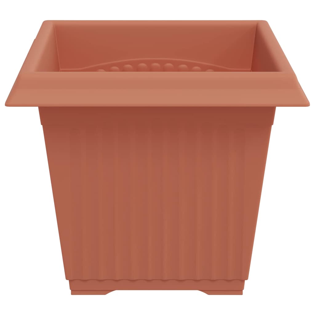 Kvadratisk Blomkruka 24 pcs Murgrön 20 x 20 x 16 cm Plast