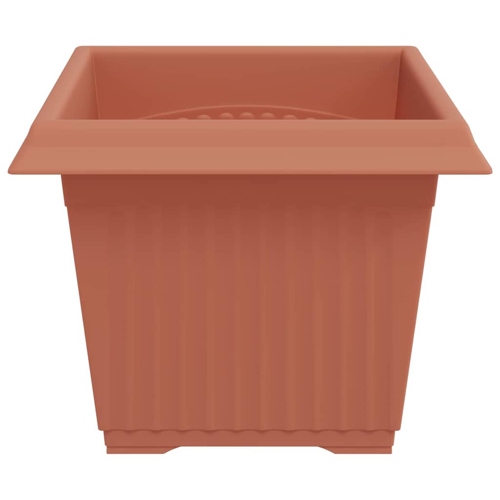 Kvadratisk Blomkruka 24 pcs Murgrön 23 x 23 x 17,5 cm Plast