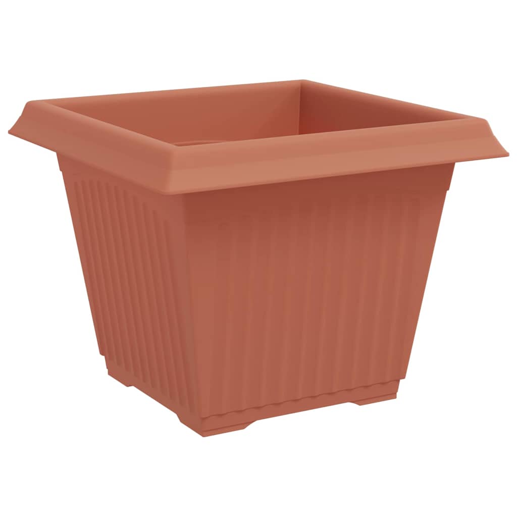 Kvadratisk Blomkruka 24 pcs Murgrön 28,5 x 28,5 x 22 cm Plast