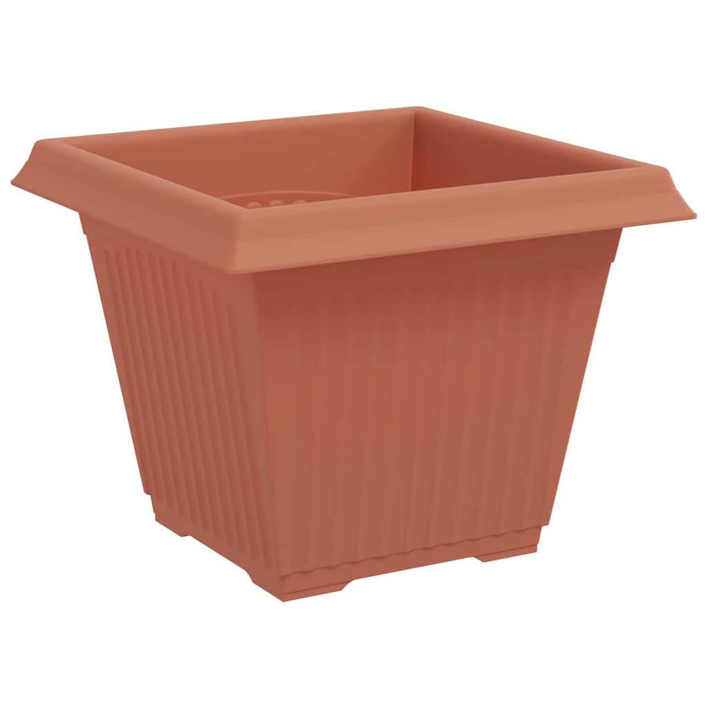 Kvadratisk Blomkruka 24 pcs Murgrön 38 x 38 x 30 cm Plast