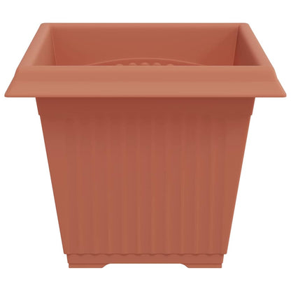 Kvadratisk Blomkruka 24 pcs Murgrön 38 x 38 x 30 cm Plast