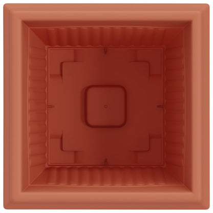 Kvadratisk Blomkruka 24 pcs Murgrön 38 x 38 x 30 cm Plast