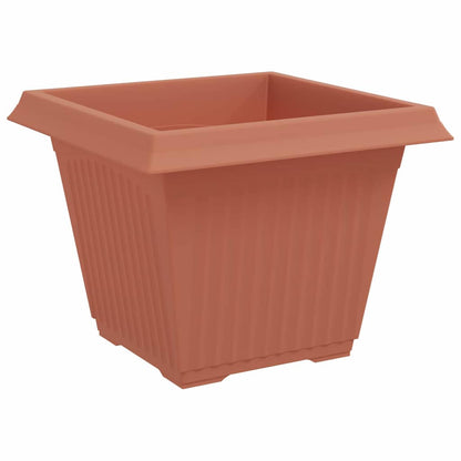 Kvadratisk Blomkruka 24 pcs Murgrön 43 x 43 x 33,5 cm Plast