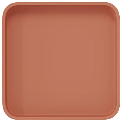 Fyrkantig Blomkruka 6 pcs Murgrön 15 x 15 x 2 cm Plast