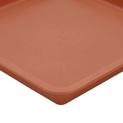 Fyrkantig Blomkruka 6 pcs Murgrön 18 x 18 x 2 cm Plast