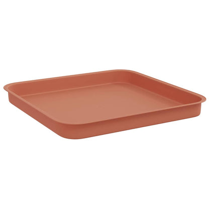 Fyrkantig Blomkruka 6 pcs Murgrön 21 x 21 x 2 cm Plast