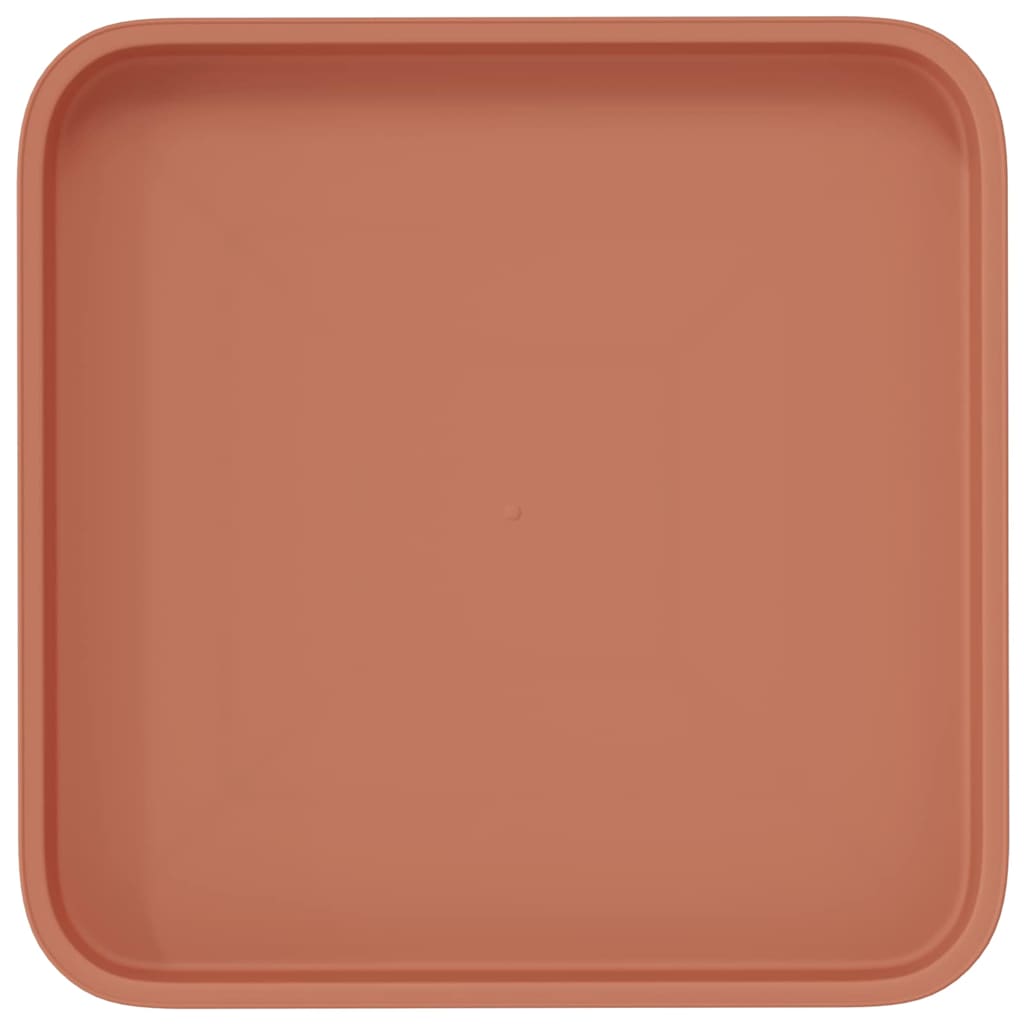 Fyrkantig Blomkruka 6 pcs Murgrön 21 x 21 x 2 cm Plast
