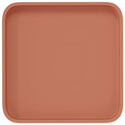 Fyrkantig Blomkruka 6 pcs Murgrön 21 x 21 x 2 cm Plast