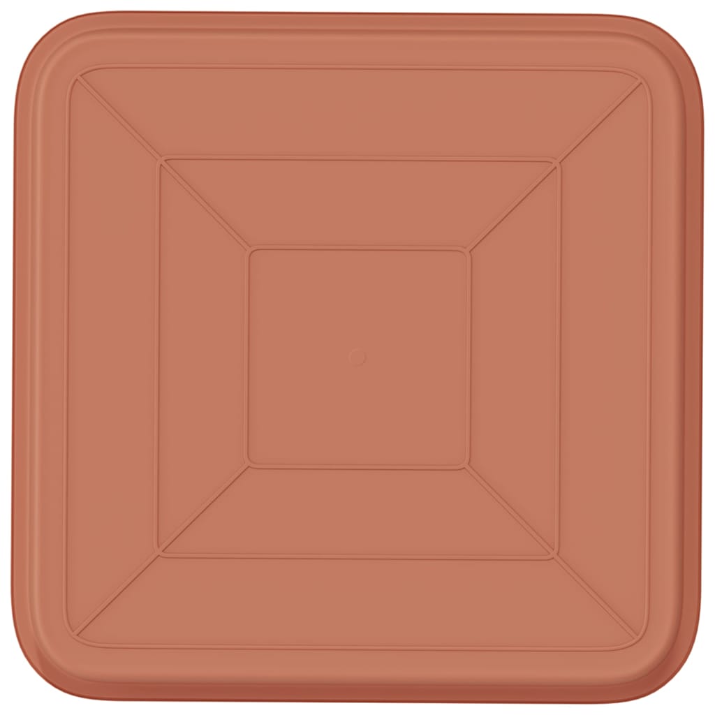 Fyrkantig Blomkruka 6 pcs Murgrön 32 x 32 x 2,5 cm Plast