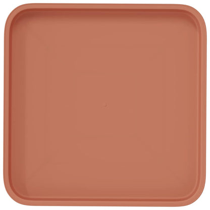 Fyrkantig Blomkruka 6 pcs Murgrön 32 x 32 x 2,5 cm Plast