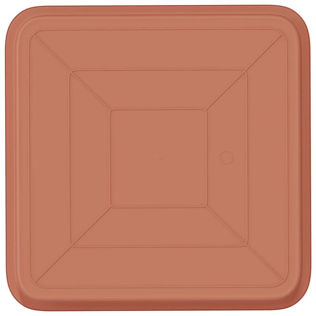 Fyrkantig Blomkruka 6 pcs Murgrön 36 x 36 x 2.5 cm Plast