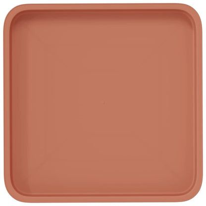 Fyrkantig Blomkruka 6 pcs Murgrön 36 x 36 x 2.5 cm Plast