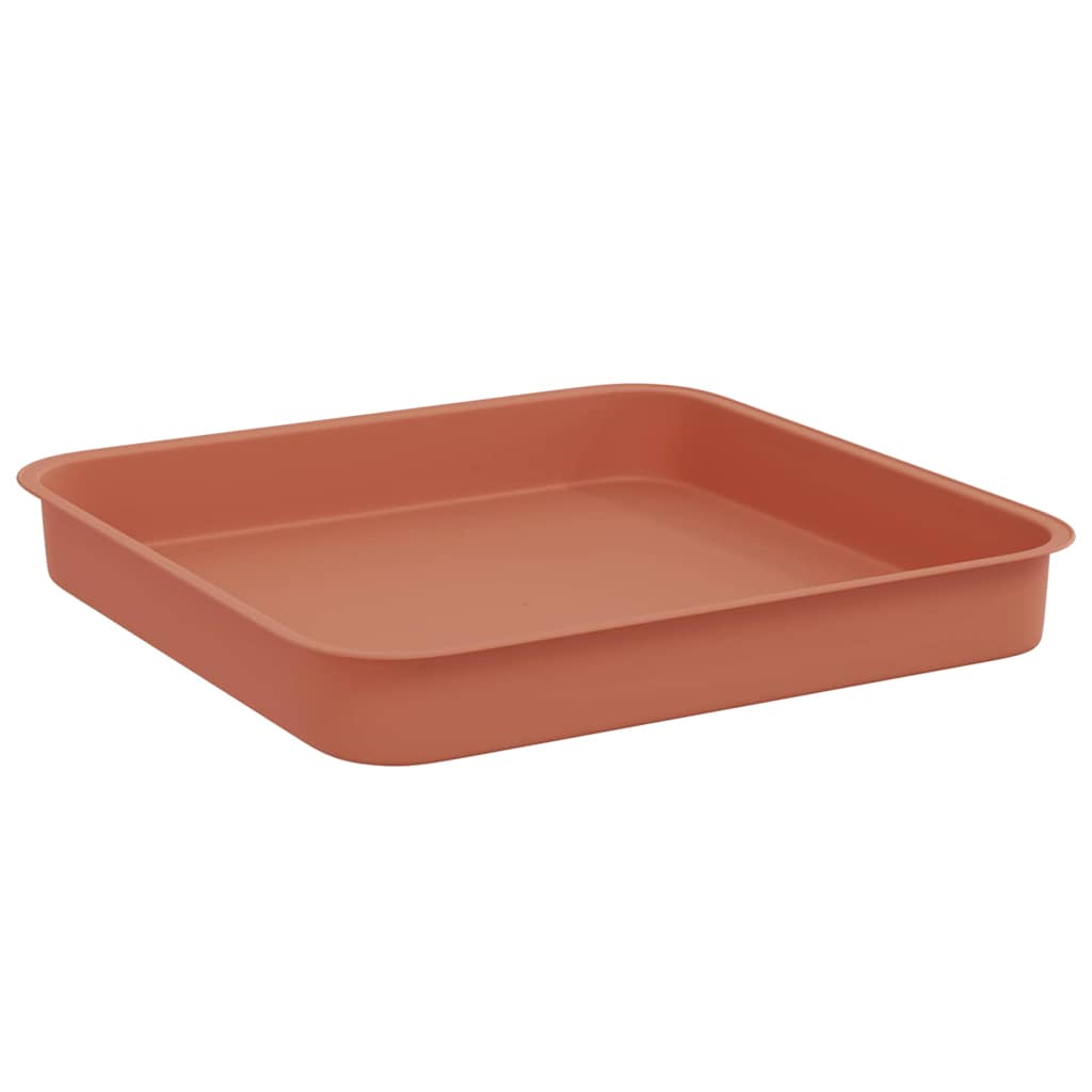 Fyrkantig Blomkruka 24 pcs Murgrön 15 x 15 x 2 cm Plast