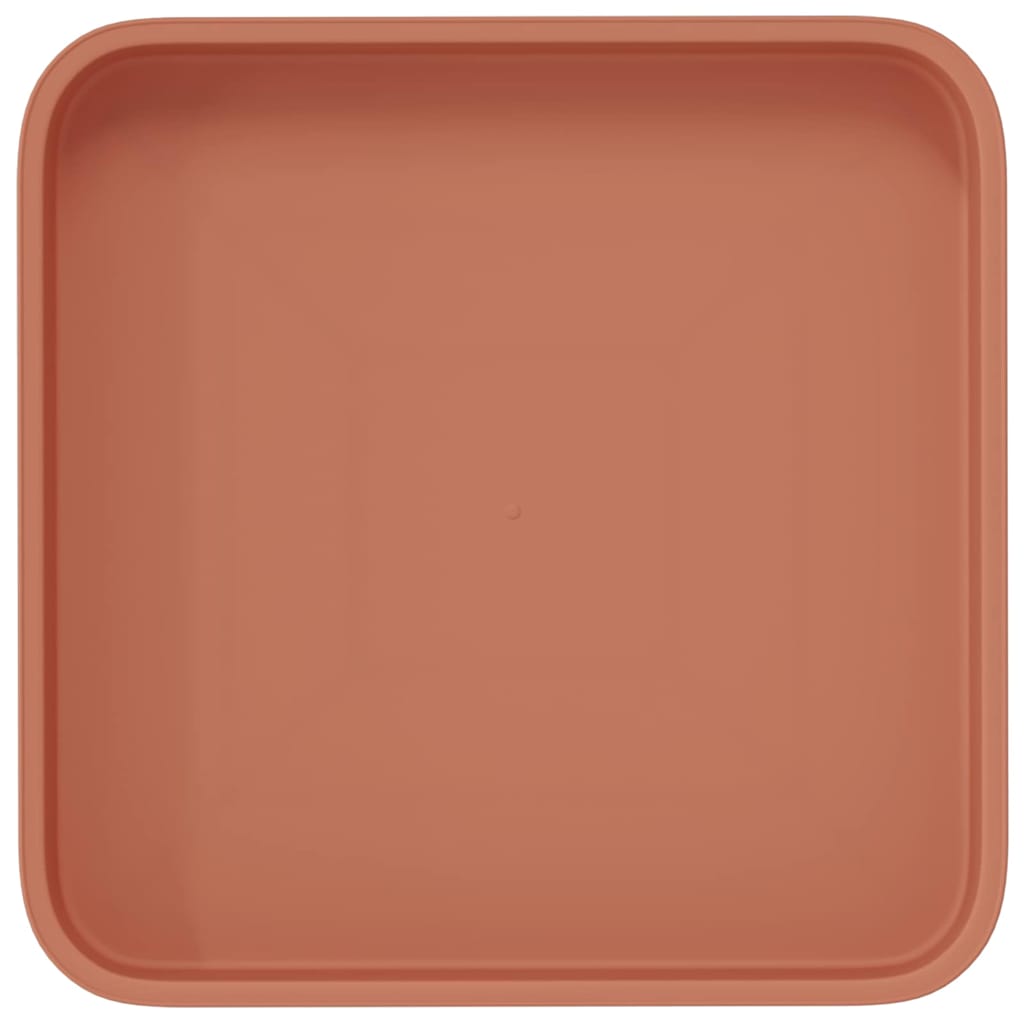 Fyrkantig Blomkruka 24 pcs Murgrön 15 x 15 x 2 cm Plast